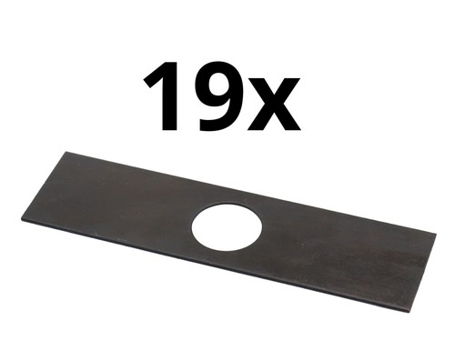 19x vertikutiermesser passend - 19x,
