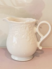 Mitterteich Bavaria 2070 Princess weiß Relief Sahne-/Milchkännchen