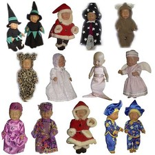 Karneval Baby Puppen Schnittmuster 43cm 