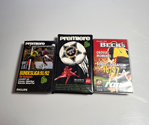 Vhs pal bundesliga - 3x,