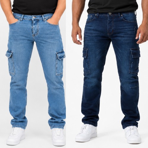 Herren cargo jeans - cargo,