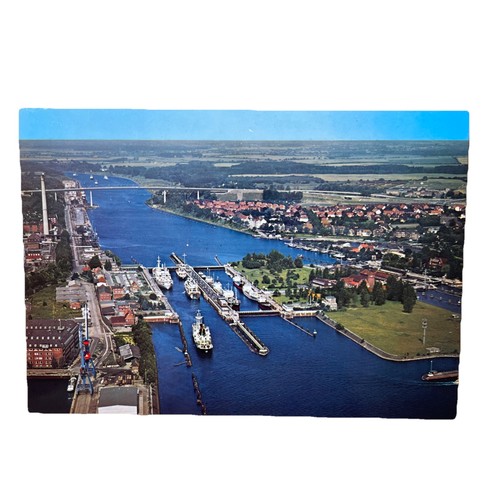 Postkarte kiel holtenau - postkarte, ak