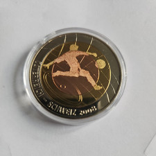 Medaille der Fussball EM 2008 in Österreich und Schweiz, Bi-Metall, Europa