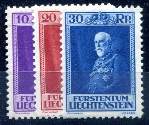 Liechtenstein 1933 122 124 - 1933, **