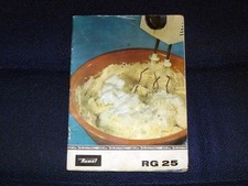 Prospekt Mixer Komet RG 25 DDR