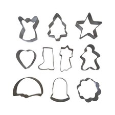 Edelstahl Ausstecher-Set-glatt