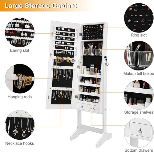 Spiegelschmuckschrank