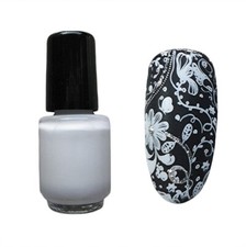 Stamping lack 5ml weiß - 4,5ml,