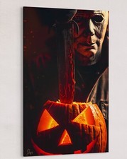 Michael Myers Leinwand Bild Halloween Slasher Düster Horror Filme Wandbild