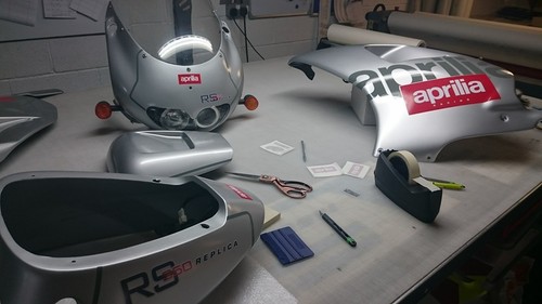 Aprilia rs250 aufkleber - aprilia,