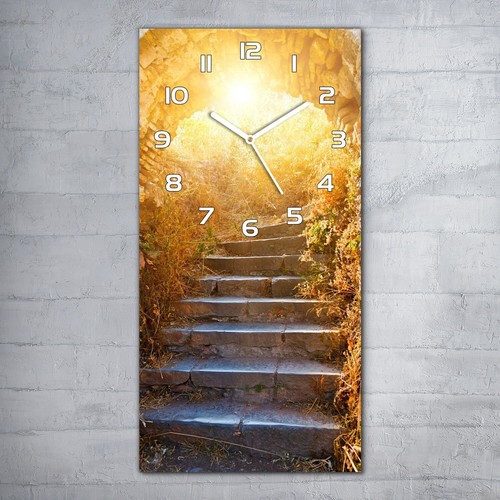 Wanduhr glasuhr 30x60 - glasuhr,