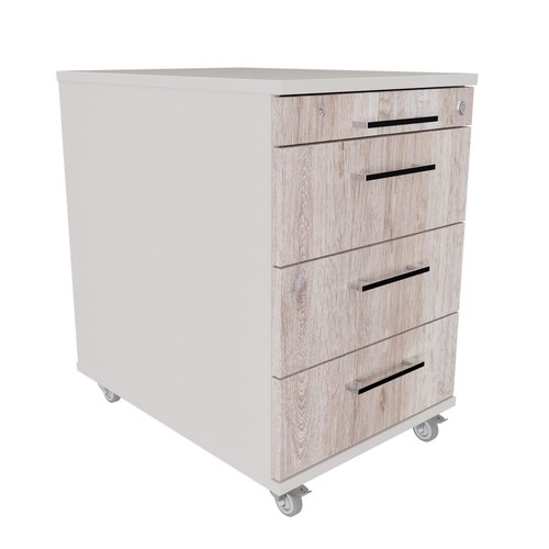 Rollcontainer 60cm tief mit - , 3
