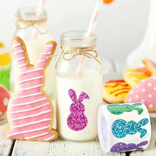500x osterhase aufkleber - osterhase,