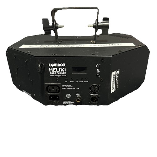 Equinox helix 100w gobo flower - helix,