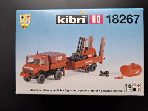 Feuerwehr bausatz kibri - feuerwehr, 1:87