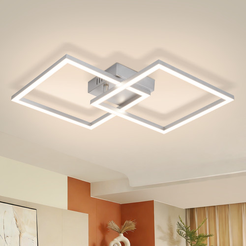 Deckenlampe led silber - deckenlampe,