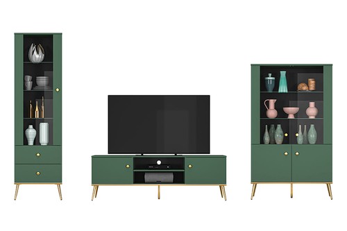Wohnwand forest anbauwand - forest,