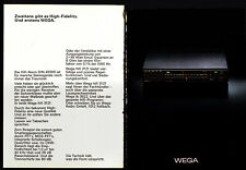 3w3590/ Alte Reklame von 1973 - WEGA High-Fidelity Verstärker