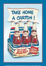 Pepsi take home carton - take, a