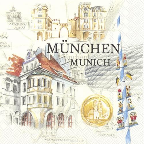 Servietten stadt münchen - 20,