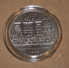 Kanada 1 Dollar 1982 -  Confederation  Constitution 1867-1982 -
