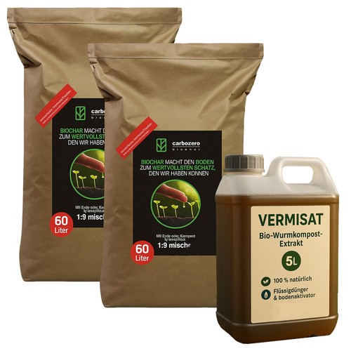 Biochar 60l vermisat 5l - 60l, +