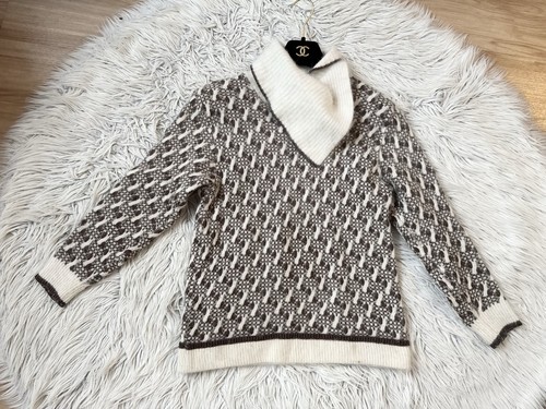 Angora retro strick pullover - strick,
