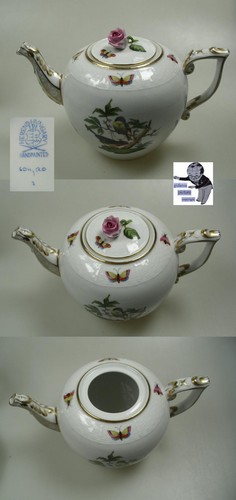 Herend rothschild teekanne - herend,
