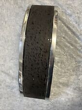 Design LED Wandlampe schwarz silber FISCHER