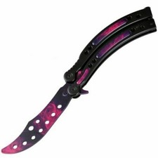  CS GO Balisong Butterfly DOPPLER PHASE 2 Messer Skin Knife Striker Trainer