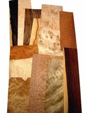 Furnier Maser Wurzel Mix 9 Holzarten Nussbaum Ziricote Perlholz Muschel