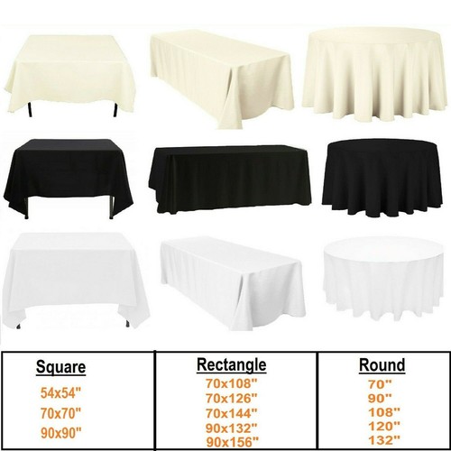 Polyester tischdecke tischtuch - polyester,