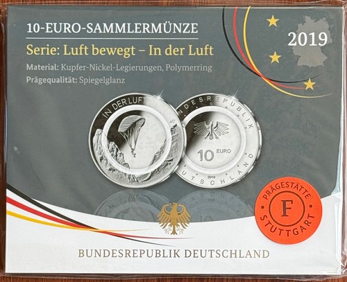 Euro sammlermünze 2019 - 10,