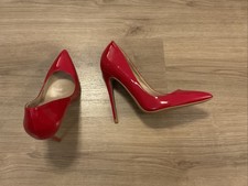 High Hebels 12 cm Rot Lack Exklusiv 