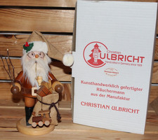 Christian Ulbricht 1/133 Räuchermann Weihnachtsmann natur 27cm Rarität OVP