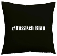 Kissenbezug #Russisch Blau I