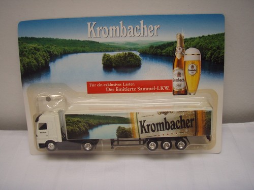 Werbe truck lkw - truck, krombacher