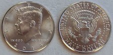 USA Kennedy Half Dollar 2014 D
