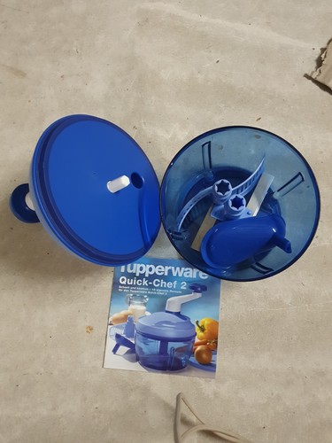 Tupperware quick chef blau - quick, 2