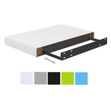 1/2/4 Stk. Schweberegale Wandboard  Wandregal Hängeregal Bücherregal Regal