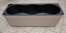 Lechuza Cube Color Triple Pflanzgefäß sandbraun