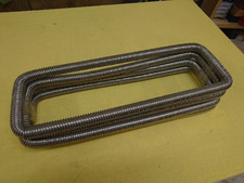 Neu 6m x 1" Zoll flexibeles Edelstahlrohr Wellrohr Edelstahl  Mit Verschraubung