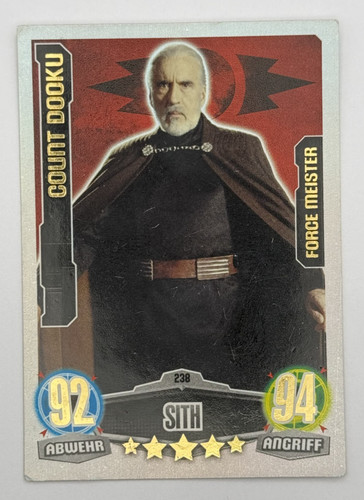 Force attax movie cards 238 - force,