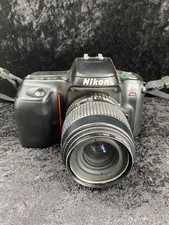 Nikon F50 Spiegelreflexkamera mit AF NIKKOR 35-80 mm Objektiv Vintage Retro
