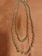 Modeschmuck Kette, Vergoldet