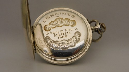 Taschenuhr silber läuft - silber,