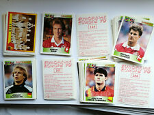 Panini Euro 1996 Europa Europe 96 Sticker Nummer Nr. aussuchen choose rot red EM