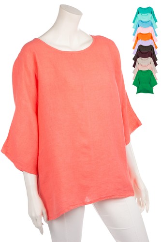 Shirt oberteil halbarm edel - shirt,