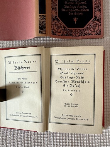 Wilhelm raabe bücherei band - band, 5