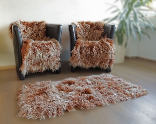 Tibetlammfell teppich - teppich,